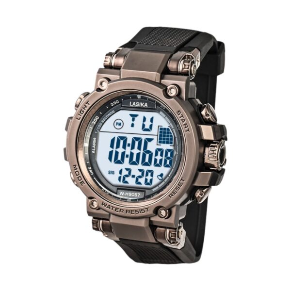 Ψηφιακό ρολόι χειρός - LS9057 - Lasika - 817353 - Black/Bronze - GoodFlix