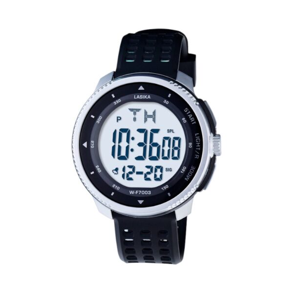 Ψηφιακό ρολόι χειρός - LS7003 - Lasika - 817360 - Black/Silver - GoodFlix