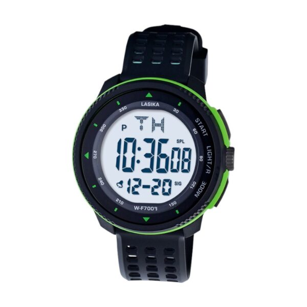 Ψηφιακό ρολόι χειρός - LS7003 - Lasika - 817360 - Black/Green - GoodFlix