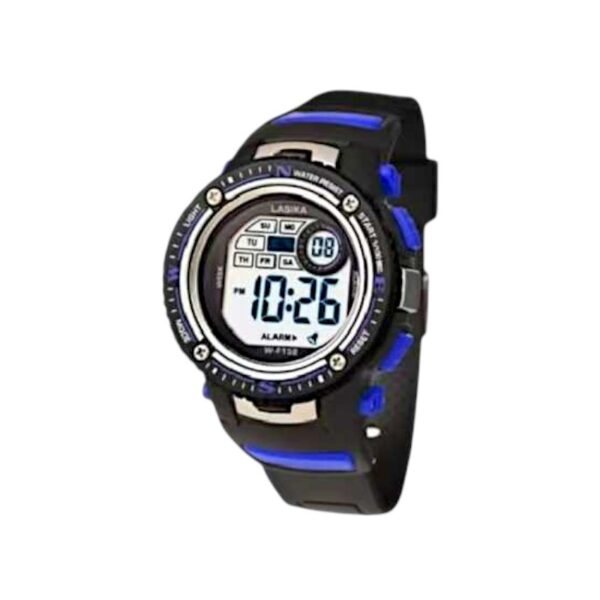 Ψηφιακό ρολόι χειρός - LS158 - Lasika - 817384 - Black/Blue - GoodFlix