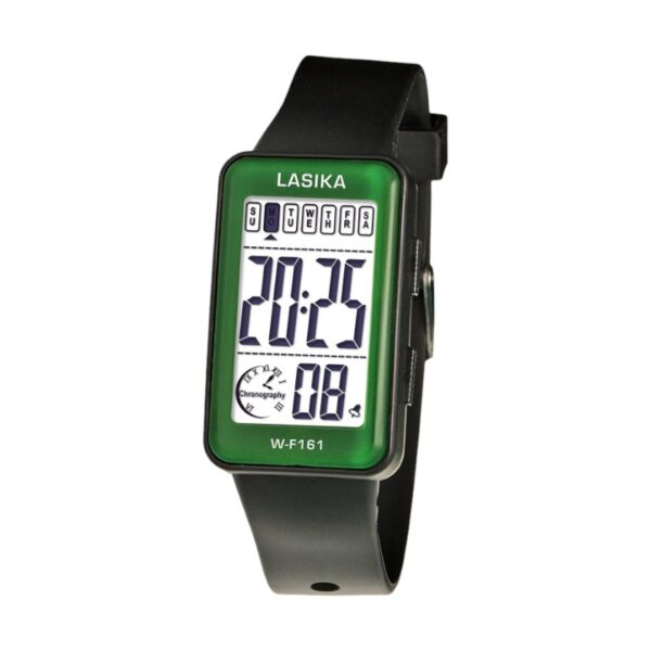 Ψηφιακό ρολόι χειρός - LS161 - Lasika - 817391 - Black/Green - GoodFlix