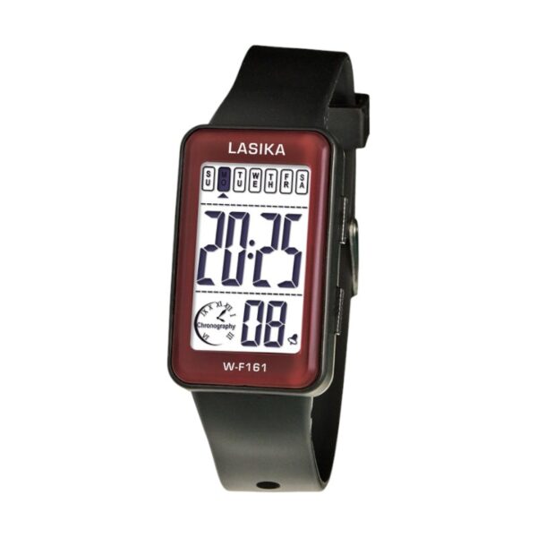 Ψηφιακό ρολόι χειρός - LS161 - Lasika - 817391 - Black/Red - GoodFlix
