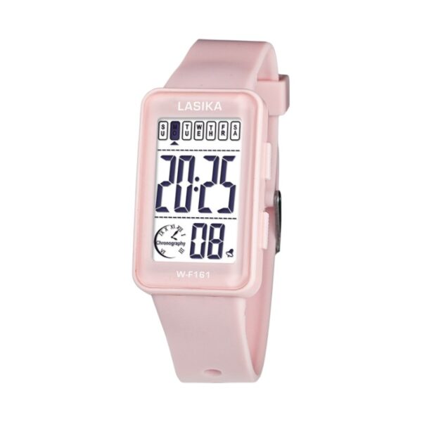 Ψηφιακό ρολόι χειρός - LS161 - Lasika - 817391 - Pink - GoodFlix