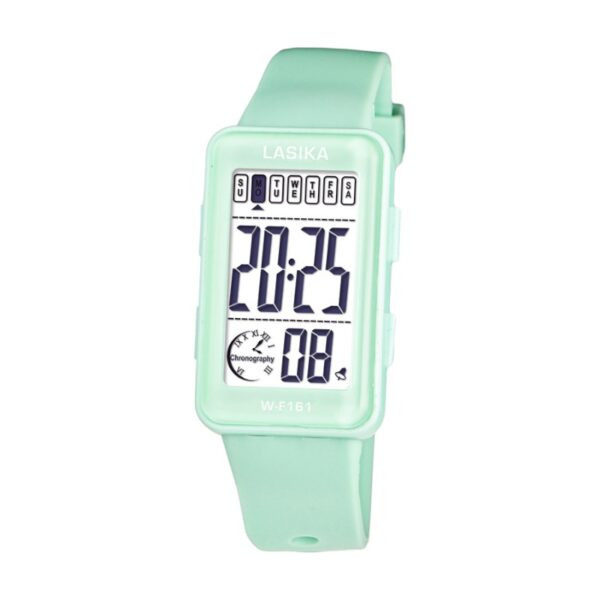 Ψηφιακό ρολόι χειρός - LS161 - Lasika - 817391 - Light Green - GoodFlix
