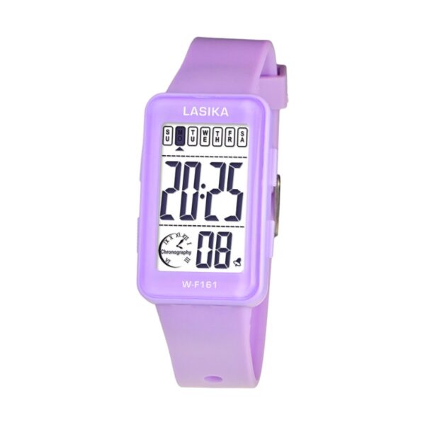 Ψηφιακό ρολόι χειρός - LS161 - Lasika - 817391 - Purple - GoodFlix