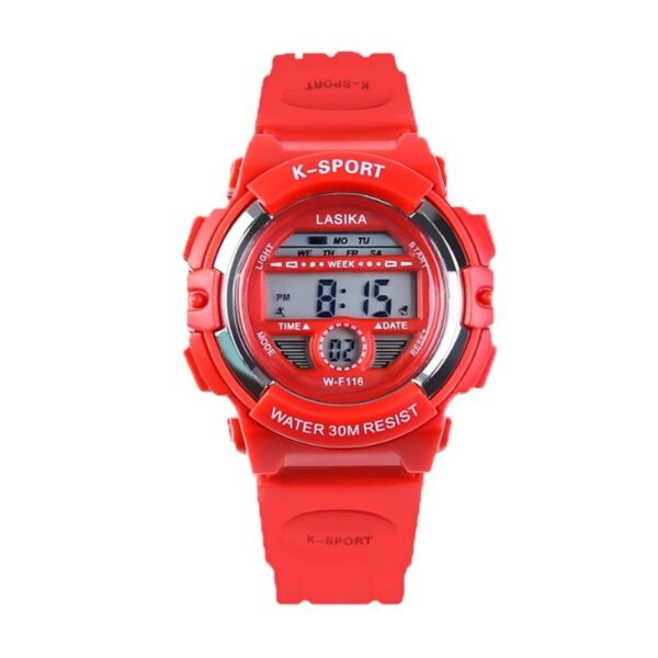 Ψηφιακό ρολόι χειρός - LS116 - Lasika - 817407 - Red - GoodFlix