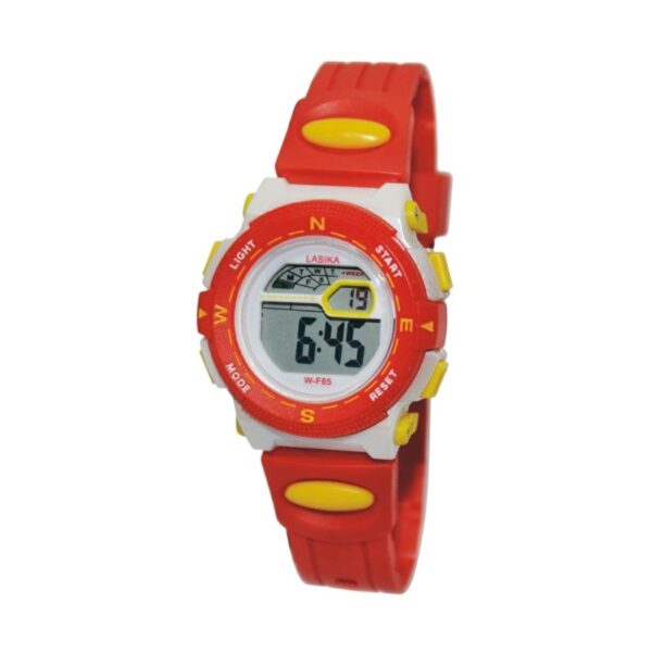 Παιδικό ψηφιακό ρολόι χειρός - LS85 - Lasika - 817421 - Red - GoodFlix