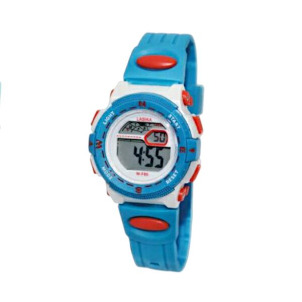 Παιδικό ψηφιακό ρολόι χειρός - LS85 - Lasika - 817421 - Blue - GoodFlix