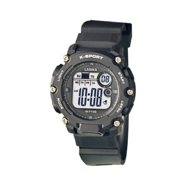 Ψηφιακό ρολόι χειρός - LS156 - Lasika - 817445 - Black - GoodFlix