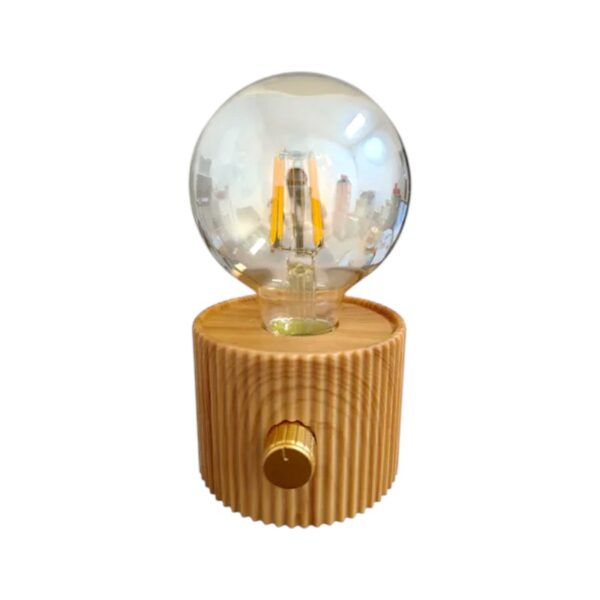 Επαναφορτιζόμενη επιτραπέζια λάμπα LED με Dimmer - FA-008 - 817452 - Light Brown - GoodFlix