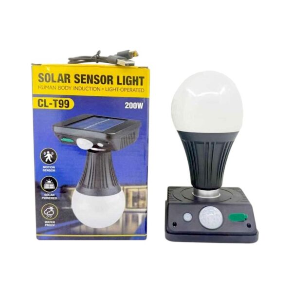 Επαναφορτιζόμενη ηλιακή λάμπα LED με αισθητήρα κίνησης - FA-T99 - 817575 - GoodFlix