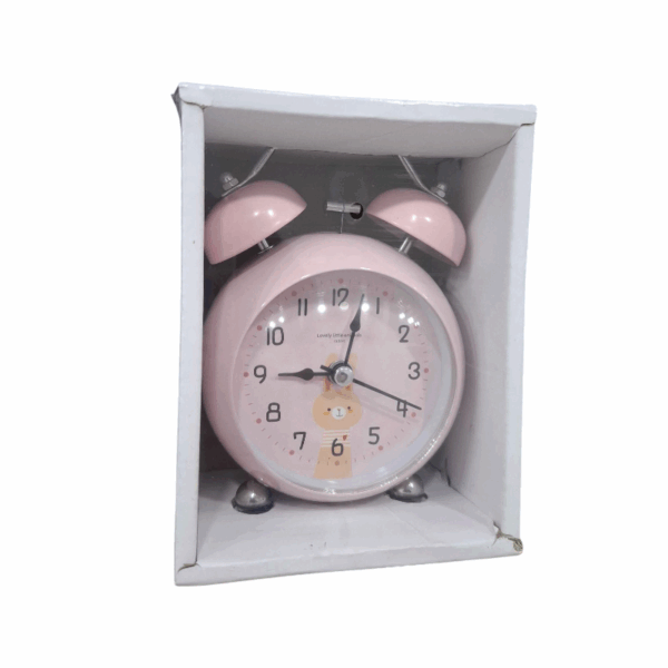 Επιτραπέζιο ρολόι - Ξυπνητήρι - 670-4 - 820186 - Pink - GoodFlix
