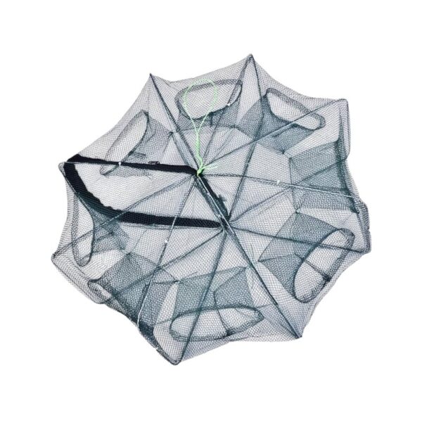 Πτυσσόμενη παγίδα ψαρέματος - Κιούρτος με 8 εισόδους - 23x70cm - 831364 - GoodFlix