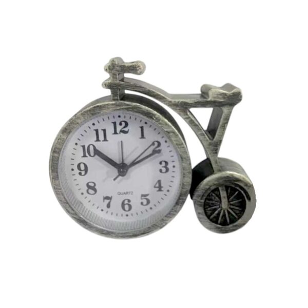 Επιτραπέζιο ρολόι - Ξυπνητήρι - Vintage - XA-667GT - 866673 - Silver - GoodFlix