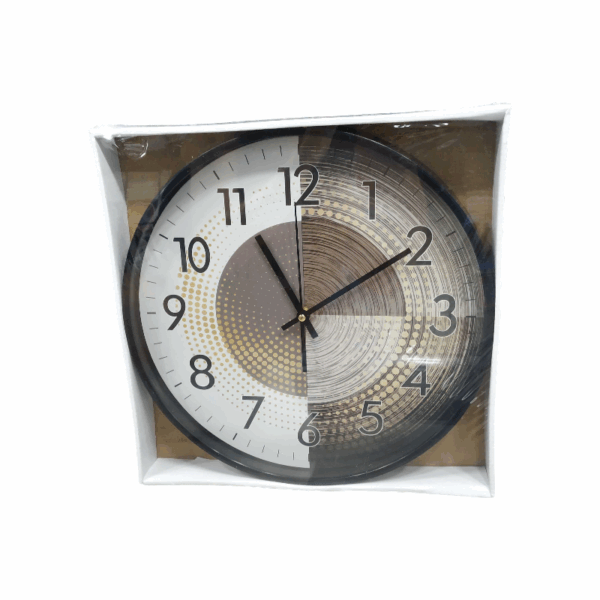 Ρολόι τοίχου - 835-18 - 878039 - Black - GoodFlix
