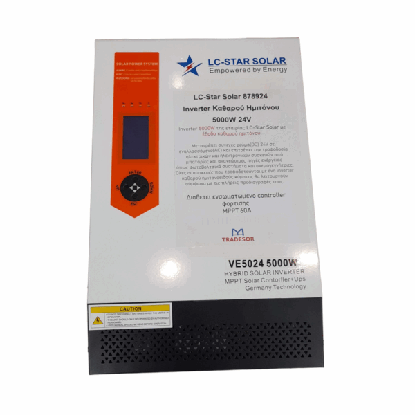 Power Inverter - 24V - 5000W - 60A - LC-Star Solar - 338013 - GoodFlix