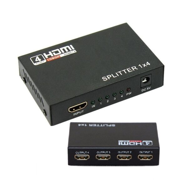 Διαχωριστής HDMI - HDMI Splitter - 4 Ports - 880515 - GoodFlix