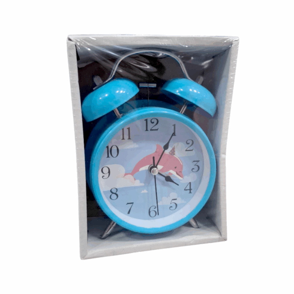 Επιτραπέζιο ρολόι - Ξυπνητήρι - 8806K-8 - 880628 - Blue - GoodFlix