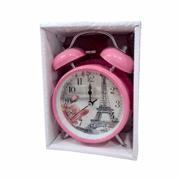 Επιτραπέζιο ρολόι - Ξυπνητήρι - 8806T-6 - 880669 - Pink - GoodFlix