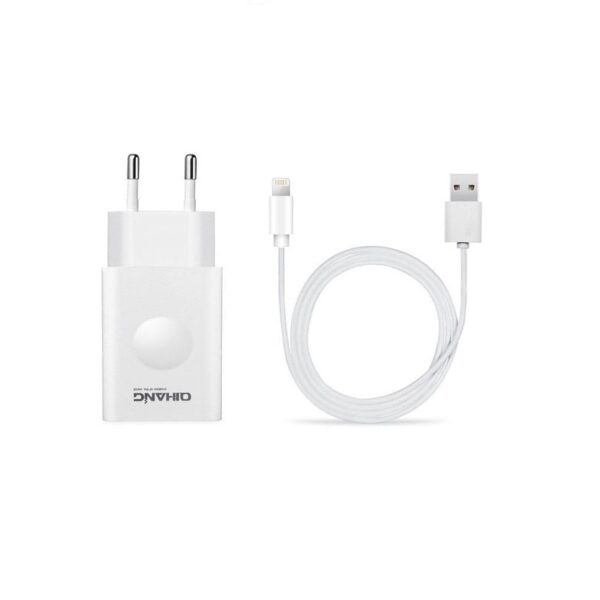 Καλώδιο φόρτισης με αντάπτορα - Lightning - QH-Z06 I5 - 880783 - GoodFlix