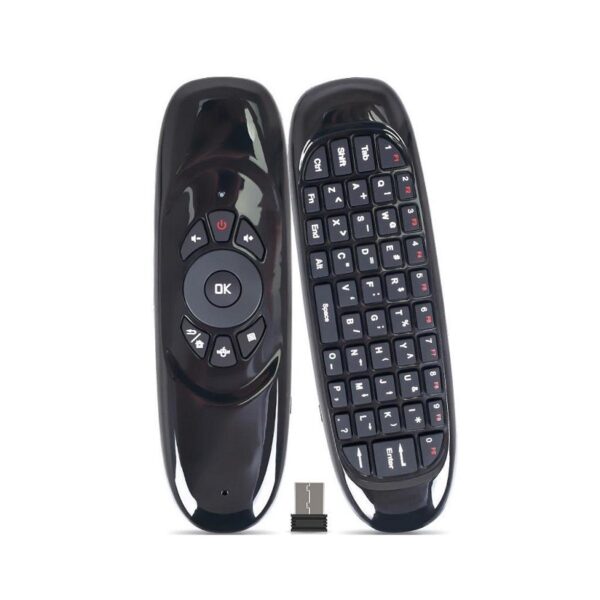 Ασύρματο mini πληκτρολόγιο & Air mouse - C-120 - 881339 - GoodFlix