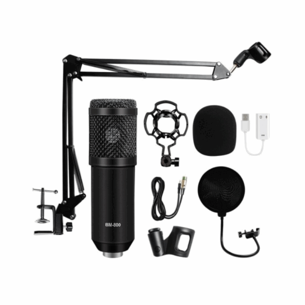 Πυκνωτικό μικρόφωνο & σετ ηχογράφησης - BM800 - 882740 - GoodFlix