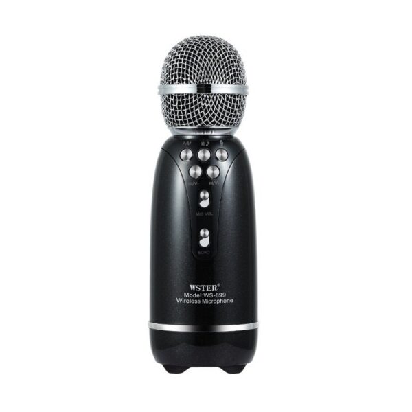 Ασύρματο μικρόφωνο Karaoke - WS-899 - Weisre - 883358 - Black - GoodFlix