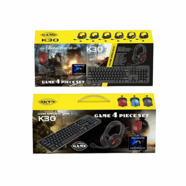 Πλήρες σετ Gaming 4 σε 1 – K30 - 883488 - GoodFlix