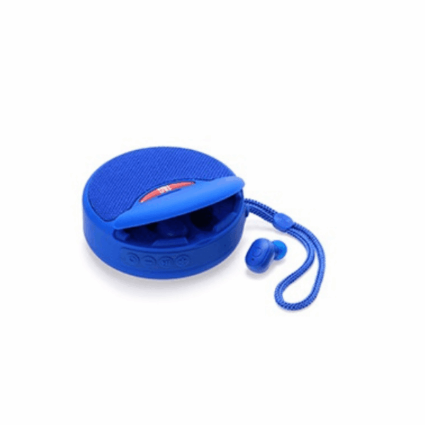 Ασύρματο ηχείο Bluetooth με ακουστικά - TG-808 - 883808 - Blue - GoodFlix