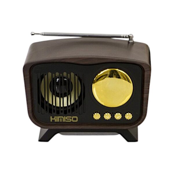 Ασύρματο ηχείο Bluetooth - KM-6 - 886366 - Dark Brown - GoodFlix