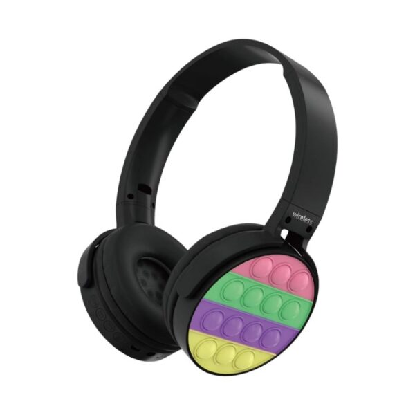 Ασύρματα ακουστικά - Pop It Headphones - ST91 - 886963 - Black - GoodFlix