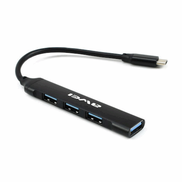 Αντάπτορας USB Hub με 4 θύρες - CL-150T - USB Type-C - AWEI - 888056 - GoodFlix