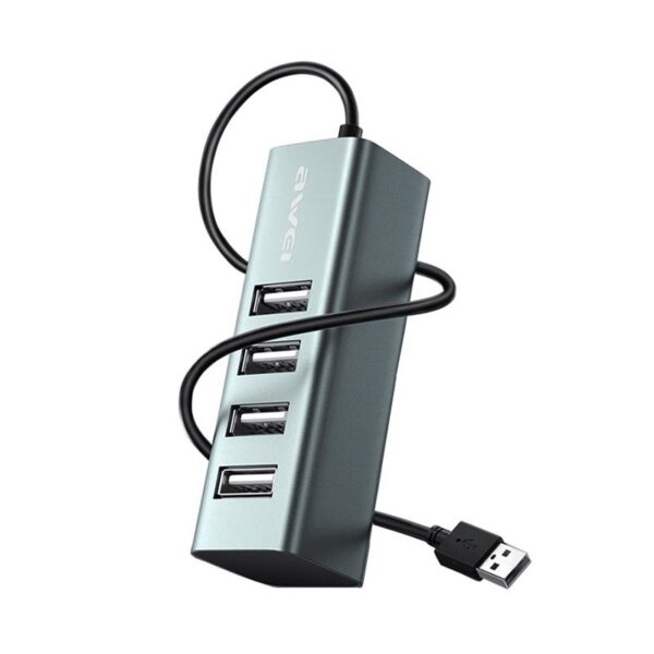 Αντάπτορας USB 2.0 Hub με 4 θύρες - CL-122 - AWEI - 085434 - GoodFlix