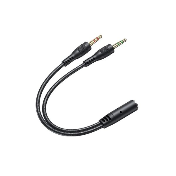 Αντάπτορας Female 3.5mm Jack σε Male Audio & Microphone Jack 3.5mm - AUX-002 - AWEI - 888124 - GoodFlix