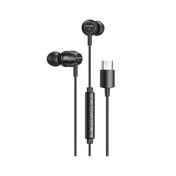 Ενσύρματα ακουστικά - TC-5 - Type-C - AWEI - 889114 - GoodFlix