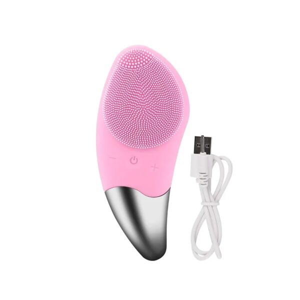 Επαναφορτιζόμενο βουρτσάκι καθαρισμού προσώπου – 889650 - Pink - GoodFlix