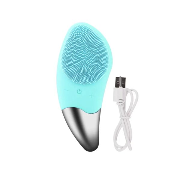 Επαναφορτιζόμενο βουρτσάκι καθαρισμού προσώπου – 889650 - Light Blue - GoodFlix