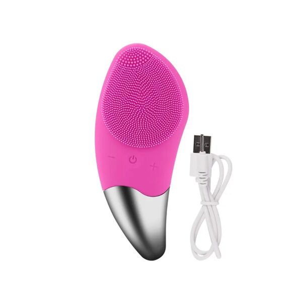 Επαναφορτιζόμενο βουρτσάκι καθαρισμού προσώπου – 889650 - Fuchsia - GoodFlix