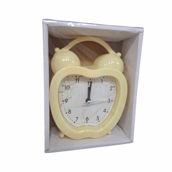 Επιτραπέζιο ρολόι – Ξυπνητήρι - 615D  - 906151 - Yellow - GoodFlix