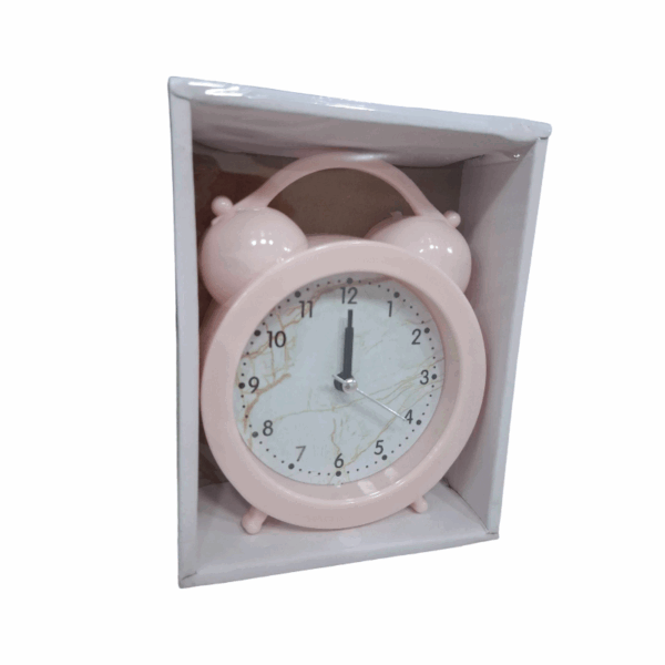 Επιτραπέζιο ρολόι – Ξυπνητήρι - 616D - 906168 - Pink - GoodFlix