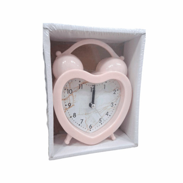 Επιτραπέζιο ρολόι – Ξυπνητήρι - 617D - 906175 - Pink - GoodFlix