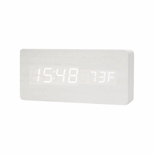 Ψηφιακό ρολόι - Ξυπνητήρι - ET010 - 909436 - White - GoodFlix