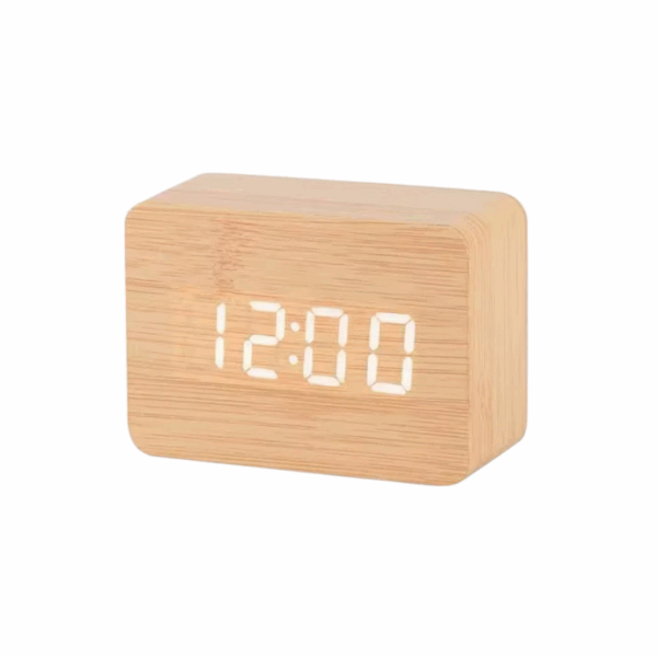 Ψηφιακό ρολόι - Ξυπνητήρι - ET009 - 909481 - Beige - GoodFlix