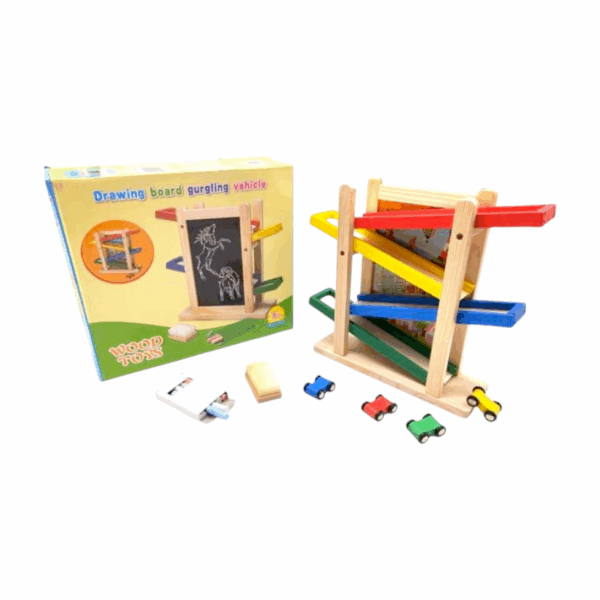 Αυτοκινητόδρομος τσουλήθρα με πίνακα ζωγραφικής - BX-153 - 920151 - GoodFlix