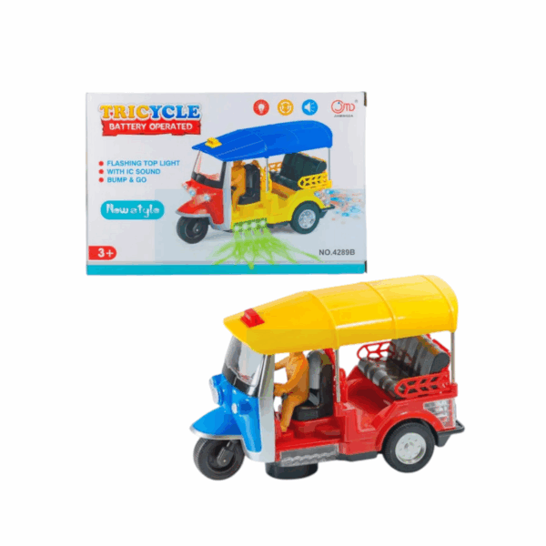 Ηλεκτρονικό όχημα τρίκυκλο - 4289B - 922215 - GoodFlix