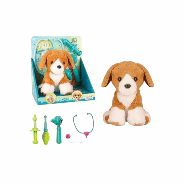 Λούτρινο σκυλάκι με σετ ιατρικής - DR5098 - 922234 - GoodFlix