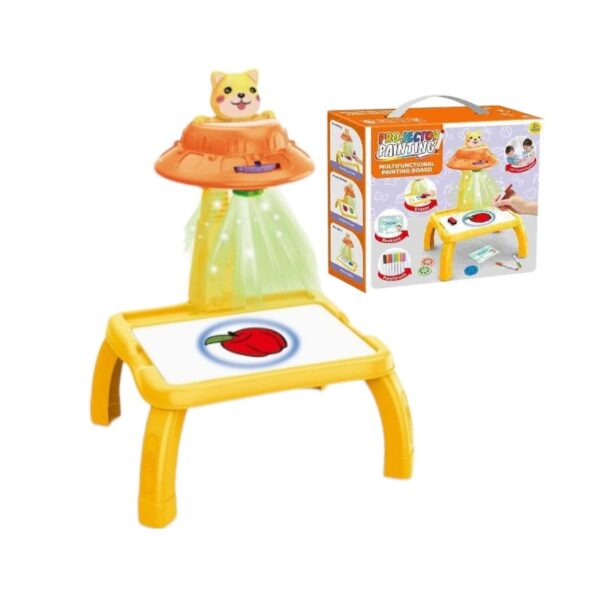 Προτζέκτορας ζωγραφικής - Γατάκι - ZF-1004L/M - 922332 - Yellow - GoodFlix