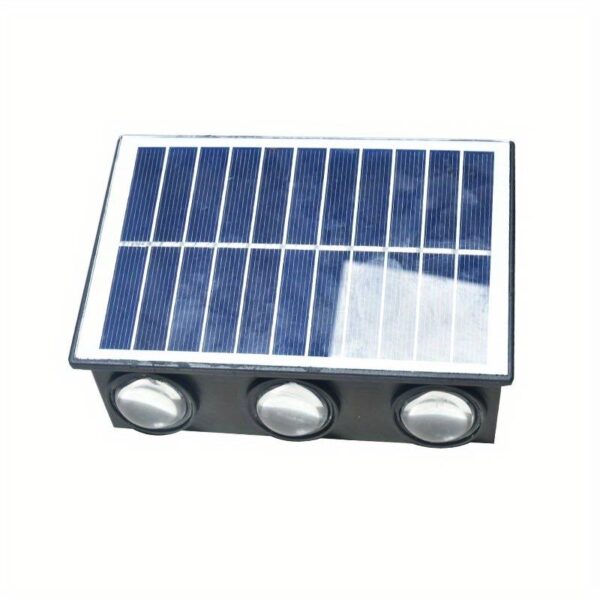 Ηλιακό φωτιστικό τοίχου LED - RGB - 6lamps - 941402 - GoodFlix