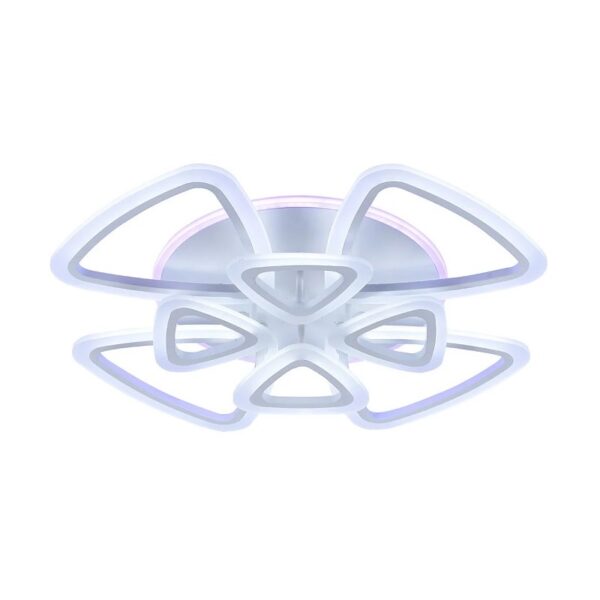 Φωτιστικό οροφής LED - Πλαφονιέρα με Dimmer - 5132-8WH+RGB - 943680 - GoodFlix