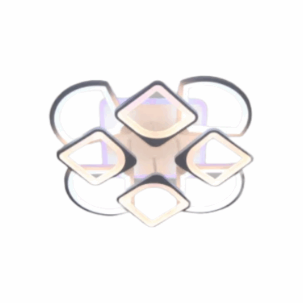 Φωτιστικό οροφής LED - Πλαφονιέρα με Dimmer - 5136-8WH+RGB - 943710 - GoodFlix